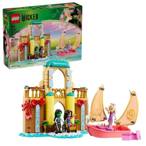Конструктор LEGO Wicked “Глінда, Ельфаба та Несароза в Університеті Шиз” 75681, 304 деталей