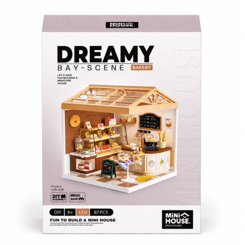 Конструктор-румбокс “Пекарня” Mini House 8011-MH, серії “Інтер’єр” 87 деталей