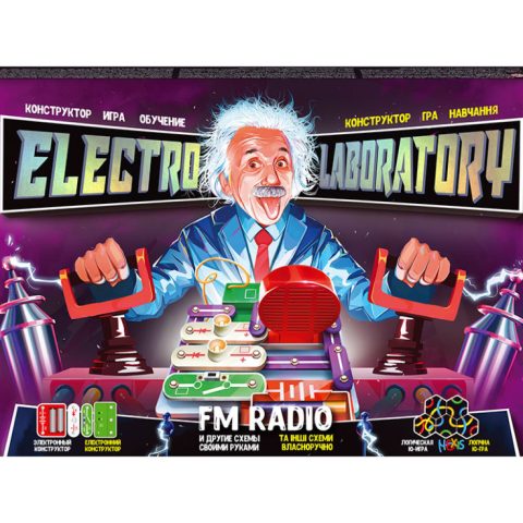 Електронний конструктор “Electro Laboratory. Radio+Piano” Danko Toys ELab-01-03  FMRadio