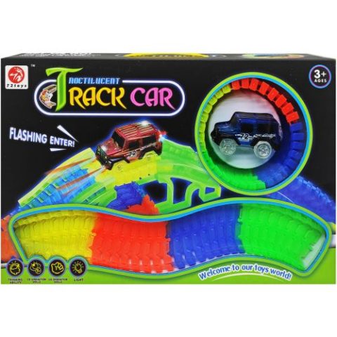 Трек з машинкою “Track car”, 128 деталей