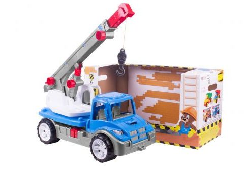 Машинка “Автокран ТехноК”, блакитний