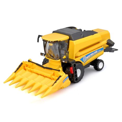 Автомодель комбайн Зернозбиральний “New Holland TC5.90” Bburago 18-31722 (1:24)
