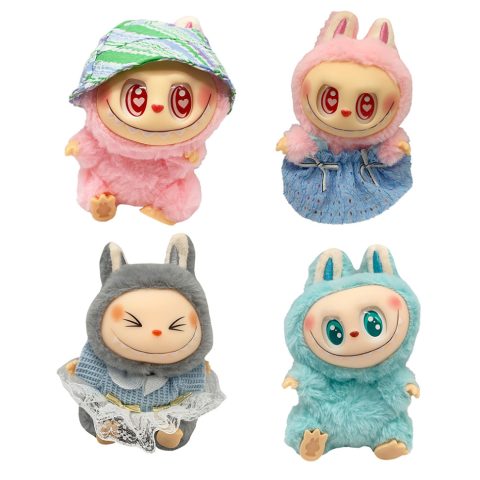 Дитяча м’яка іграшка-брелок The Monsters Labubu Labubu15 в асортименті