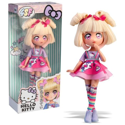 Дитяча лялька “Цукерка Єдиноріг” 4SF Manga Dolls HKTF0400 серії “Hello Kitty”