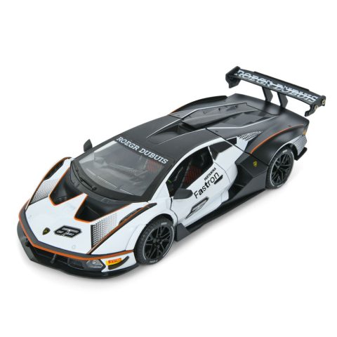 Дитяча інерційна машинка AP-2036(White) двері відчиняються, світло та звук, 1:24, 23 см