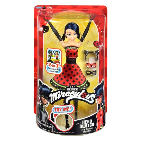 Інтерактивна лялька “Леді Баг та Супер-Кіт” Miraculous 50414 дизайнерське перетворення