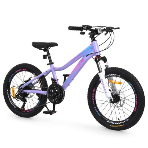 Велосипед дитячий “BALANCE” BL-2002, 20 дюймів, бузковий
