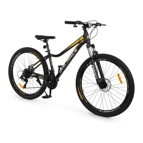 Велосипед дитячий “BALANCE” BL-27508, 27,5 дюймів, чорно-золотий