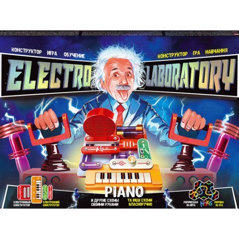 Електронний конструктор “Electro Laboratory. Radio+Piano” Danko Toys ELab-01-03  Piano