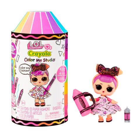 Ігровий набір з лялькою Цвітнашки L.O.L. Surprise! 505273 серії “Crayola” з аксесуарами