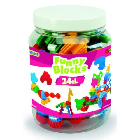 Конструктор “Funny blocks” – 24 деталей