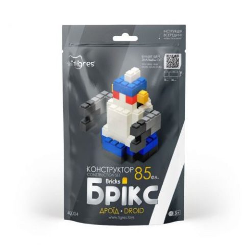 Конструктор «Брікс» дроїд 85 ел., Tigres