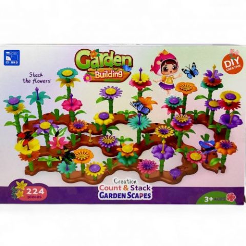 Конструктор «Garden Building Цветы» 224 детали