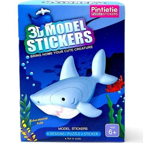 Pintietie 3D КОНСТРУКТОР-СЮРПРИЗ «МОРСКИЕ ЖИВОТНЫЕ»