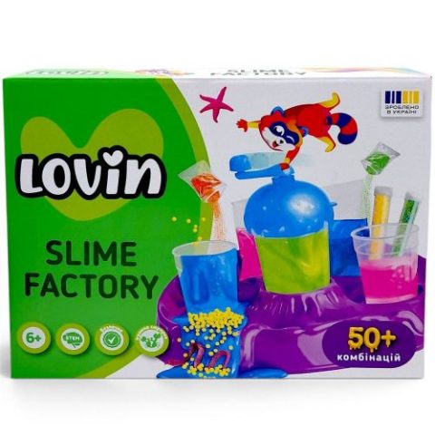 Набір для експериментів “Slime Factory” (укр)